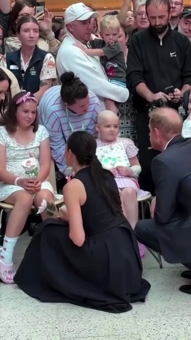 Кадры из видео Меган Маркл