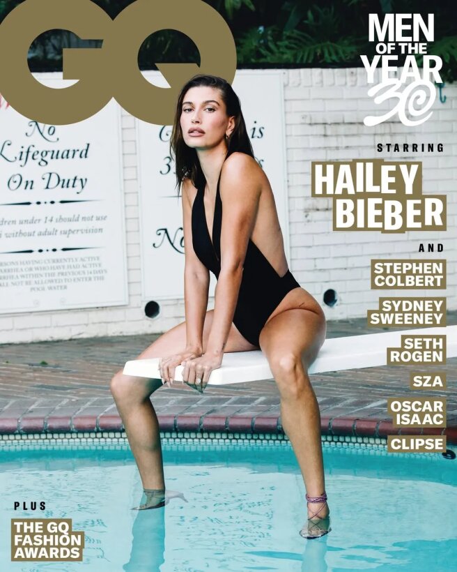 Хейли Бибер для GQ