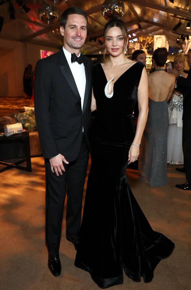 Эван Шпигель и Миранда Керр