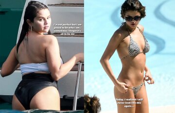 "Sometimes I forget that it's okay to be yourself." Selena Gomez spoke out about her body changes and body shaming