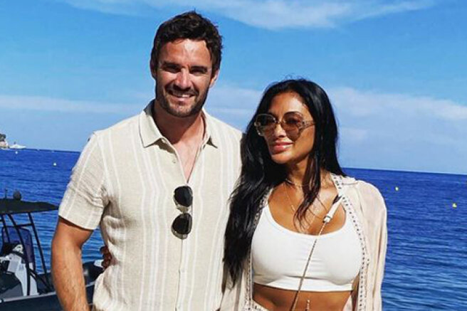 Nicole Scherzinger travels with boyfriend Tom Evans in Europe