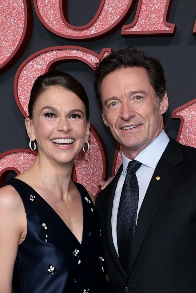 Саттон Фостер и Хью Джекман