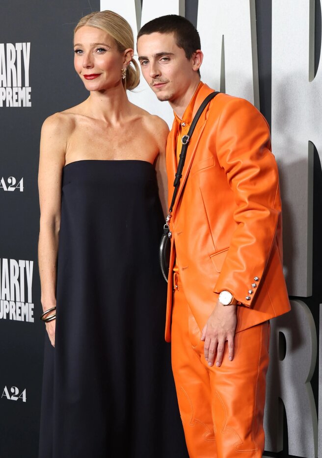 Гвинет Пэлтроу и Тимоти Шаламе