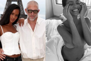 Vincent Cassel's Pregnant Girlfriend Posts Nude Photo