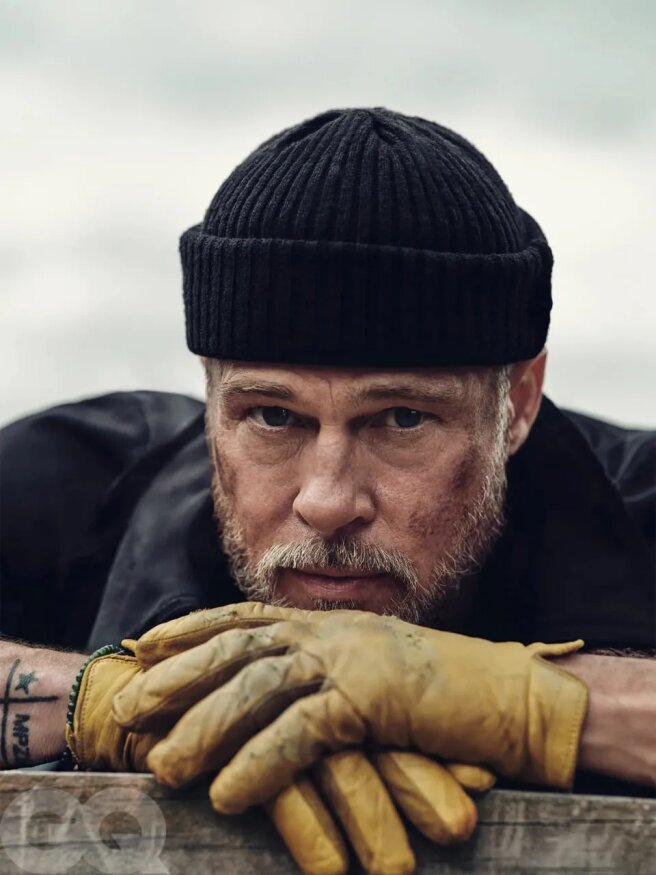 Брэд Питт для GQ, 2025 год
