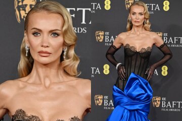 Ex-wife of banker Andrey Borodin Tatyana Korsakova attended the BAFTA awards