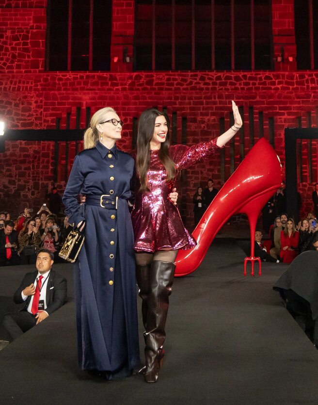 Мэрил Стрип и Энн Хэтэуэй