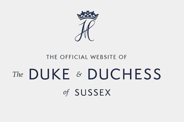Former logo Meghan Markle and Prince Harry