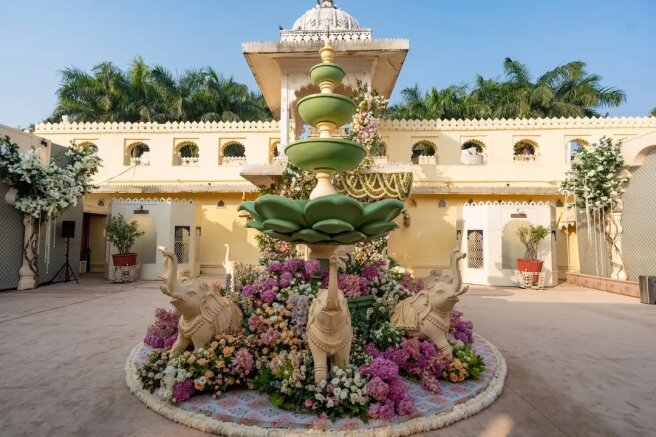 Свадьба Вамси Гадираджу и Нетры Мантены