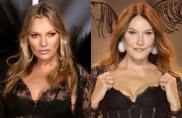 Kate Moss, 50, and Carla Bruni, 56, make their Victoria's Secret catwalk debut