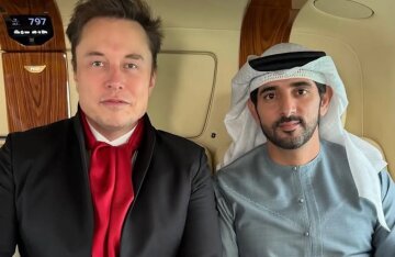 Elon Musk met with the Crown Prince of Dubai