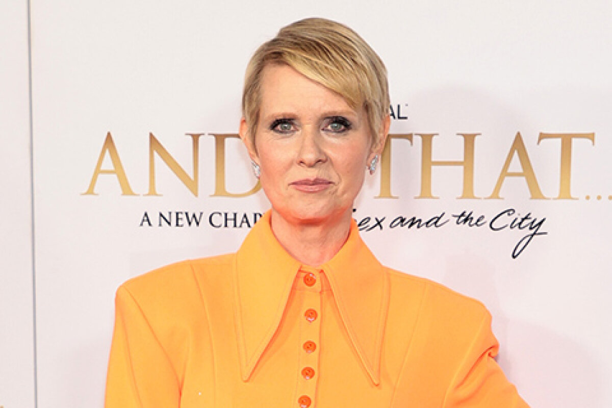 Cynthia Nixon reacted to criticism of her character in the series "And