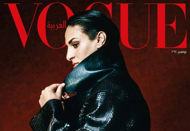 Boxer Iman Khelif, caught in gender scandal, poses for Vogue Arabia