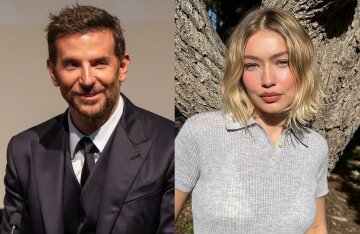 Bradley Cooper and Gigi Hadid spotted at a rock festival in California