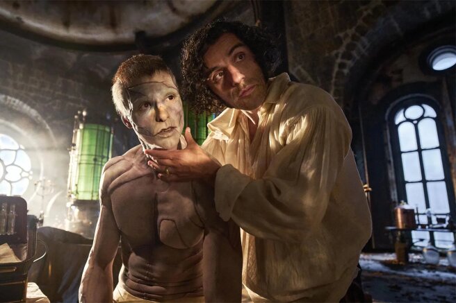 Эндрю Гарфилд и Оскар Айзек в фильме 