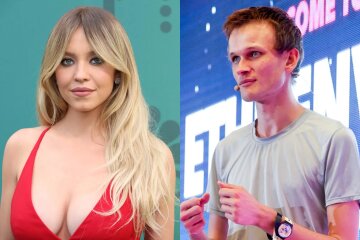 The star of the series "Euphoria" Sydney Sweeney is credited with an affair with crypto-millionaire Vitaly Buterin