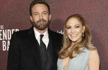 Jennifer Lopez supported Ben Affleck at the premiere of the movie "Gentle Bar" in Los Angeles
