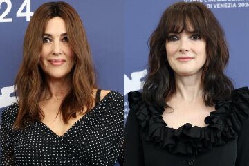 Monica Bellucci, Winona Ryder and Jenna Ortega Present Beetlejuice at the Venice Film Festival