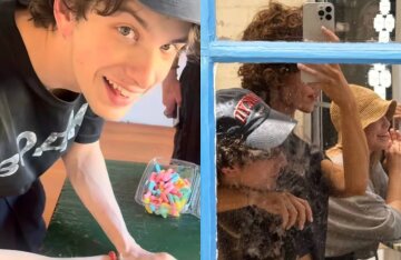 Mark Eidelstein's girlfriend Nadya Lee Cohen shared new photos with him.