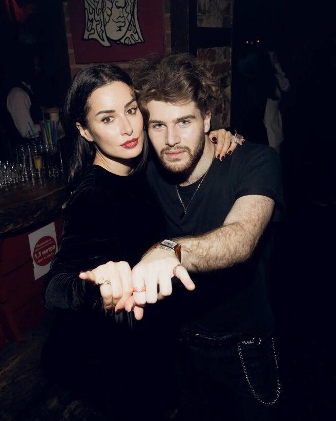 Тина Канделаки с сыном