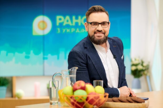 Ведущий программы "Ранок з Україною" Григорий Герман