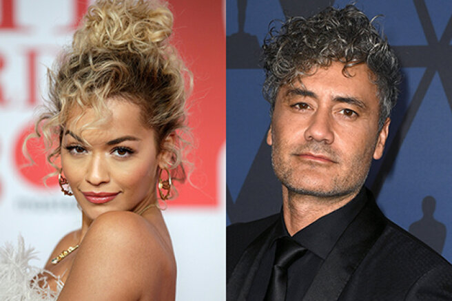 Rita Ora meets with Academy Award-winning director Taika Waititi