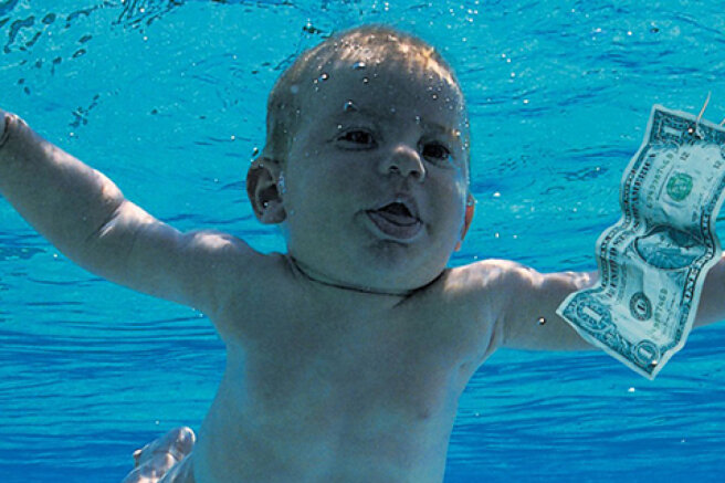 The boy from the cover of the album Nevermind by the band Nirvana sued them for "child pornography"