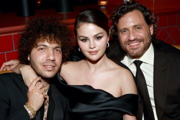 Selena Gomez attended a party with her boyfriend and a colleague with whom she was suspected of having an affair