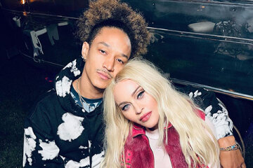Madonna has published new photos with boyfriend Ahlamalik Williams and children