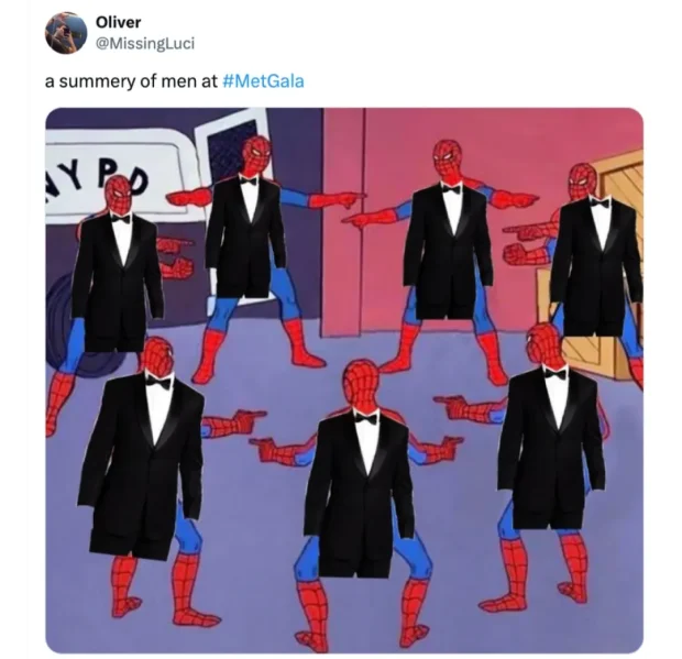 Мужчины на Met Gala