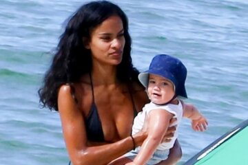 Vincent Cassel and Nara Baptista have stopped hiding their one-year-old son's face.