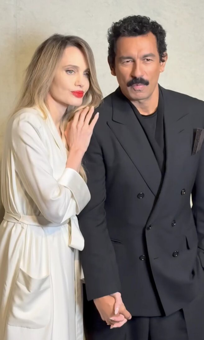 Анджелина Джоли и Хайдер Акерманн