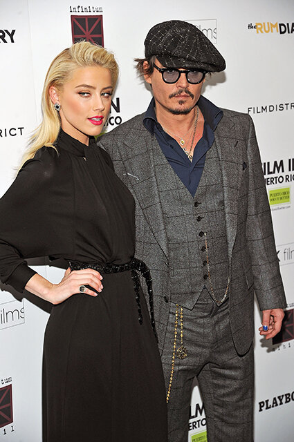 Amber Heard and Johnny Depp