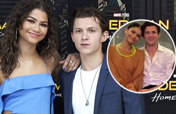 Zendaya and Tom Holland attended a friend's wedding a month after the romance was confirmed