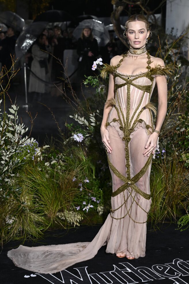 Марго Робби на премьере