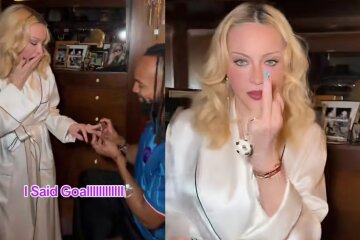 Madonna posted a video of herself wearing a ring amid engagement rumors with her 29-year-old boyfriend.