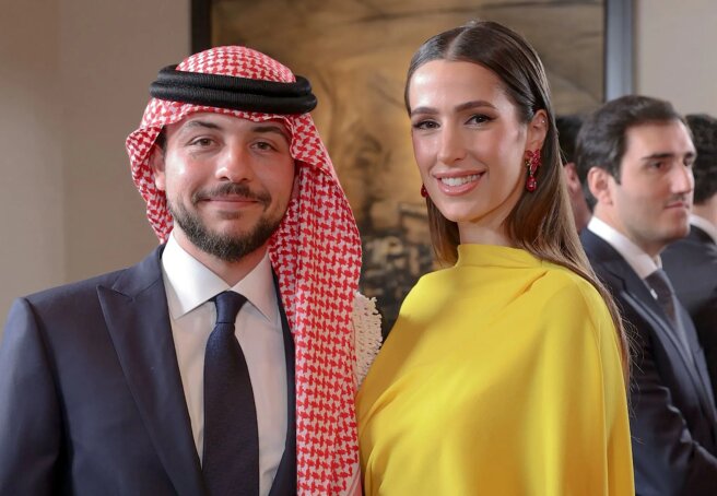 Jordan's Crown Prince Hussein and Princess Rajwah Become Parents for the First Time