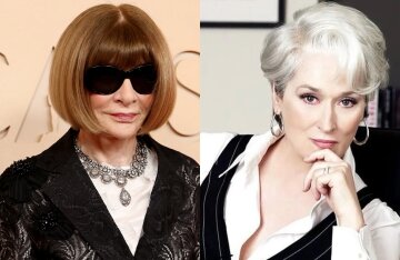 Anna Wintour and Meryl Streep are distant relatives.