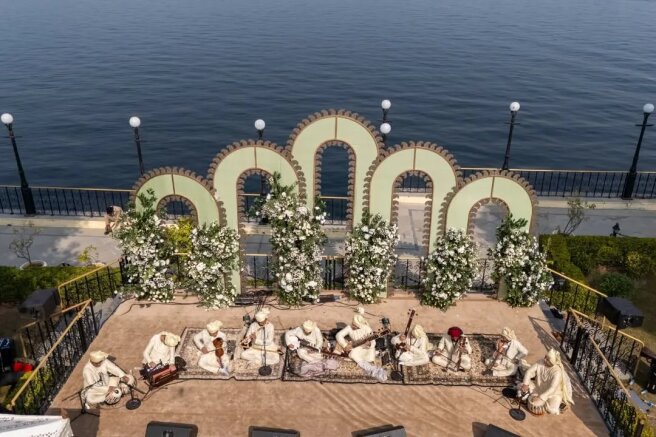 Свадьба Вамси Гадираджу и Нетры Мантены