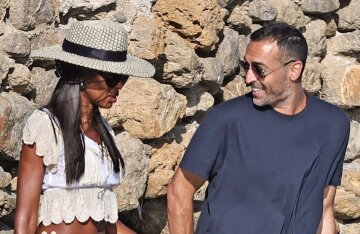 Naomi Campbell is on holiday in Ibiza with a Saudi Arabian multimillionaire she is rumored to be dating