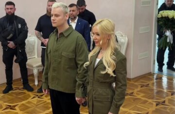 Shaman and Ekaterina Mizulina got married