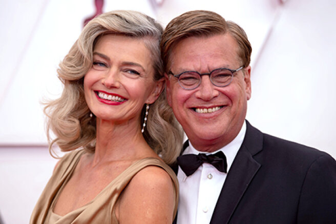 Paulina Porizkova and Aaron Sorkin broke up four months after the beginning of the novel