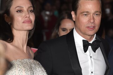 Angelina Jolie said she developed Bell's palsy due to stress following her divorce from Brad Pitt