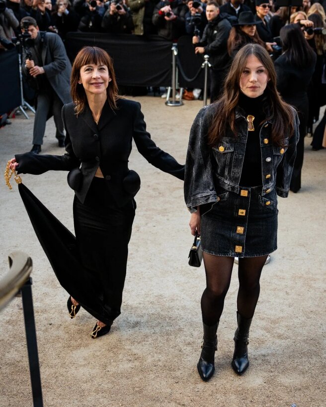 Софи Марсо с дочерью Жюльет