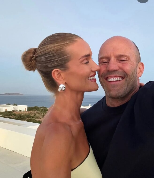 Рози Хантингтон-Уайтли и Джейсон Стэтхем