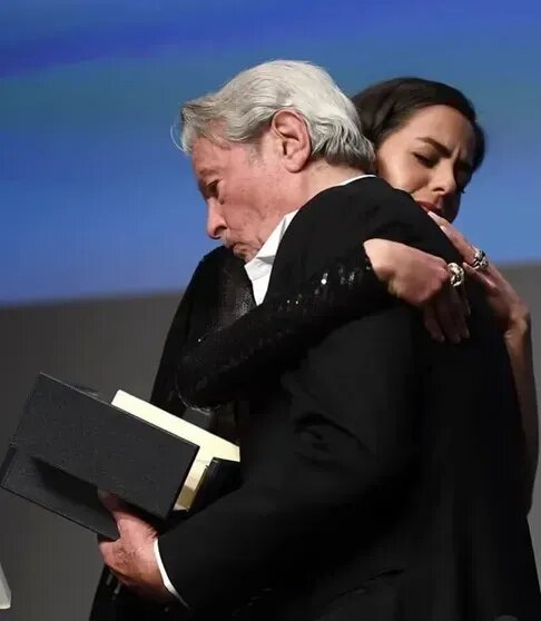 Ален Делон и Анушка Делон