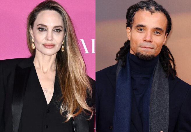 Angelina Jolie spent two nights in a hotel with her alleged lover