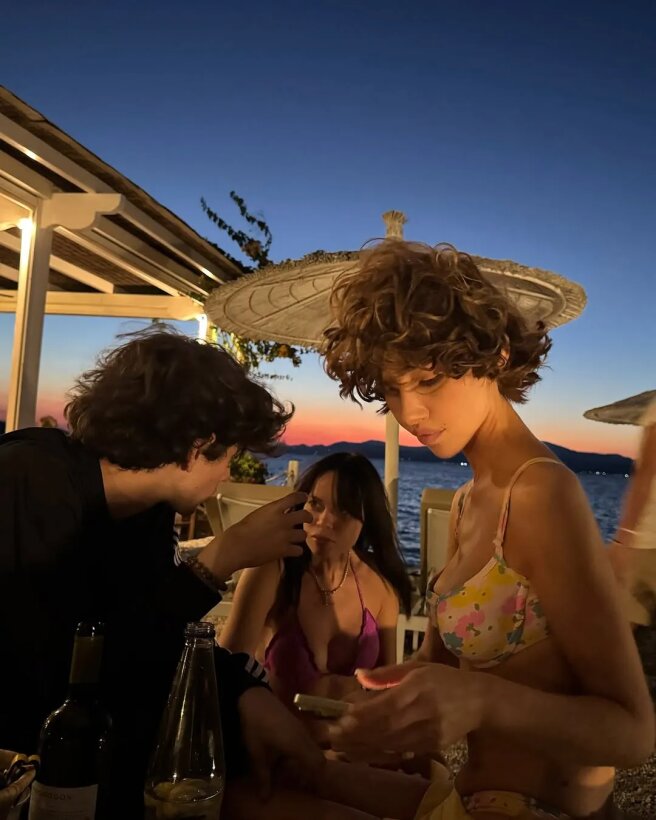 Марк Эйдельштейн и Надя Ли Коэн