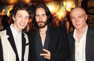 Jared Leto Meets Yura Borisov and Mark Eidelstein