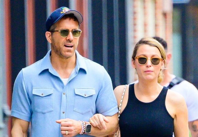 Blake Lively and Ryan Reynolds spotted walking in New York